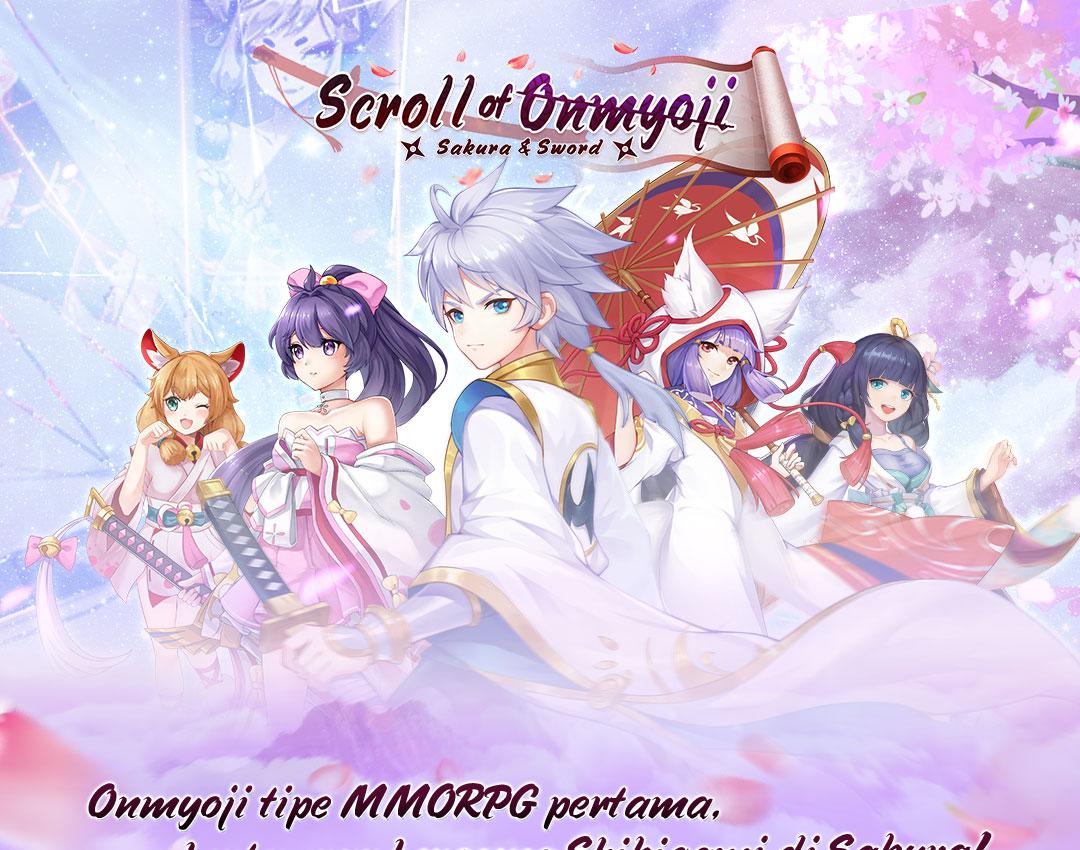 Scroll Of Onmyoji : Sakura & Sword